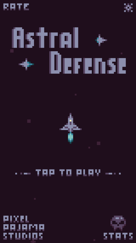 Astral Defense Title Screenshot