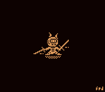 fedellen Samurai Pixel Doodle
