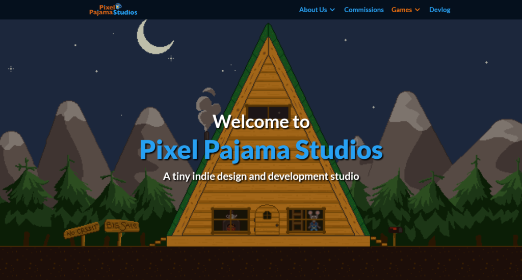 Pixel Pajama Studios (Dot) Com web development and design and developed by fedellen, Derek Sonnenberg