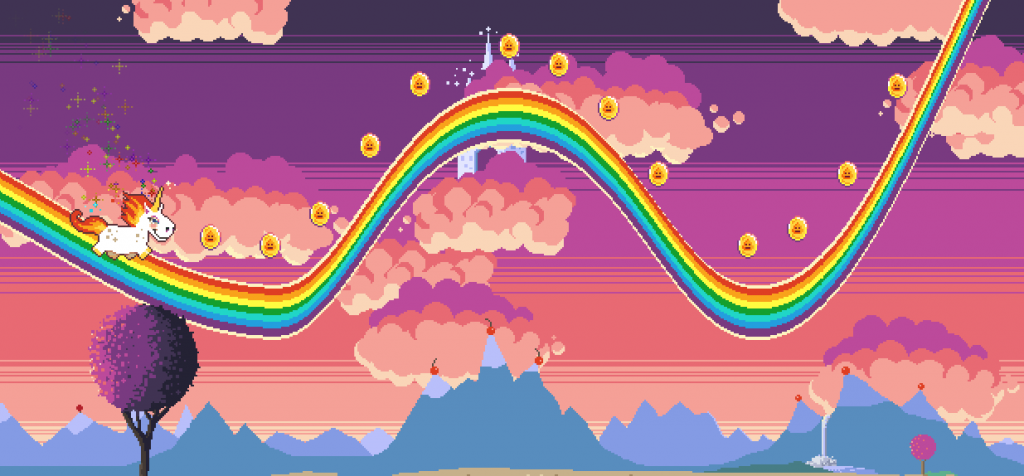 Rainbow Sparkle Time Early Prototype Screenshot