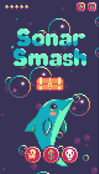 Sonar Smash Alpha Title Screenshot