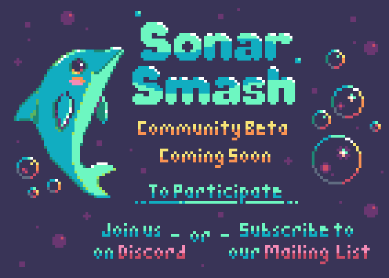 Sonar Smash Community Beta Coming Soon